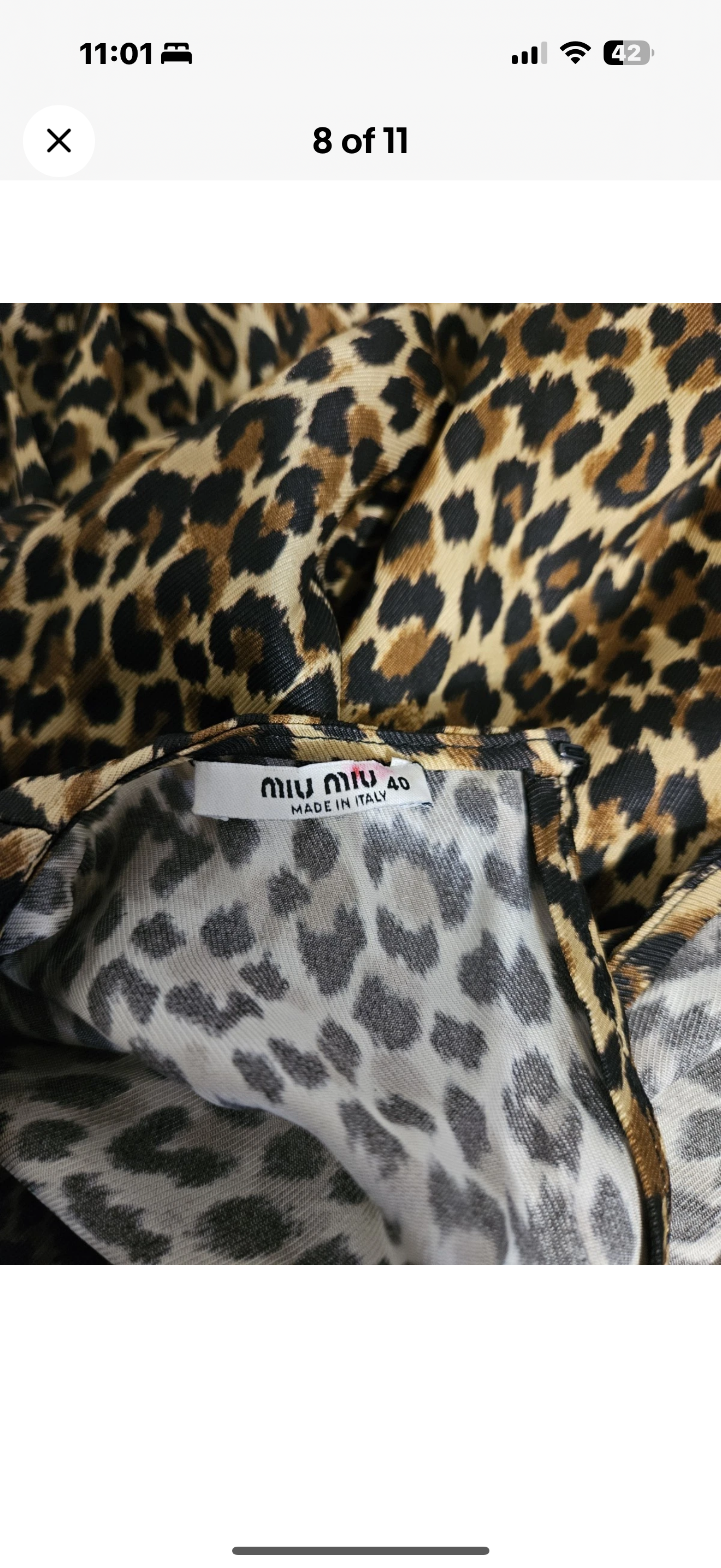 Miu Miu 2010 Collection Bodycon Mini