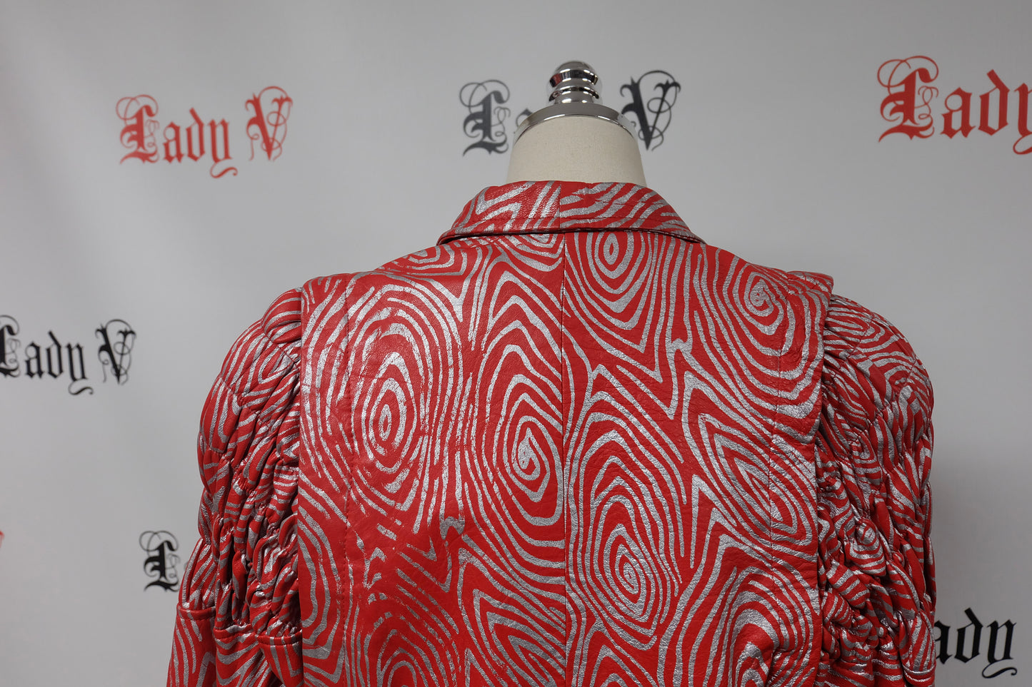 1980 Leather Red Zebra