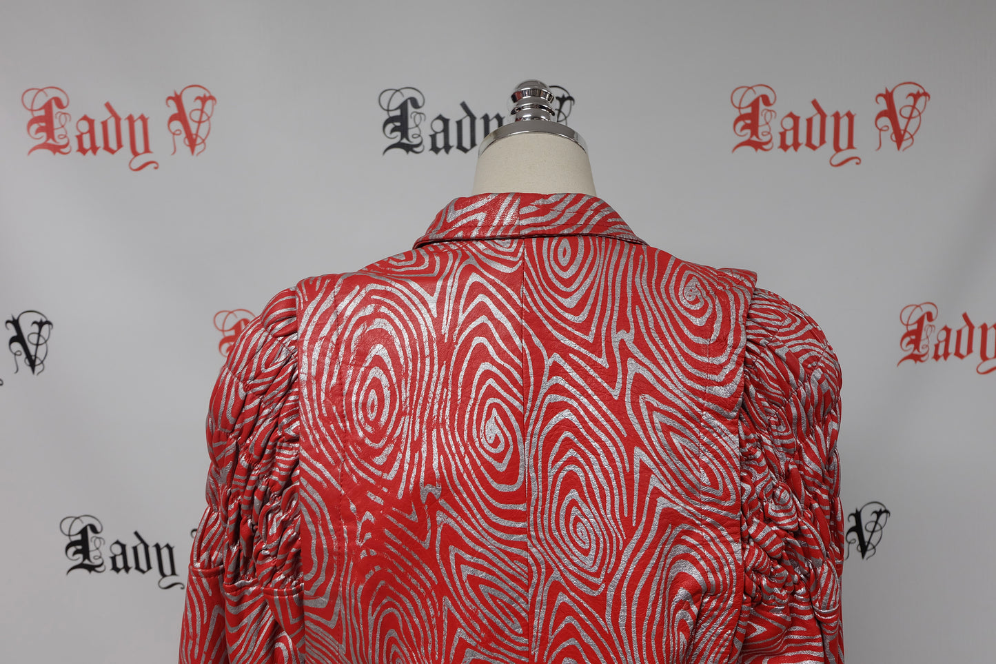 1980 Leather Red Zebra