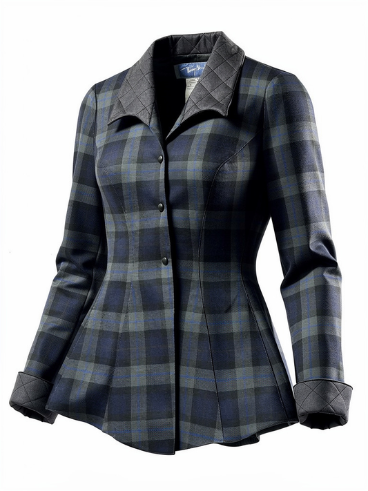 Thierry Mugler Plaid Jacket