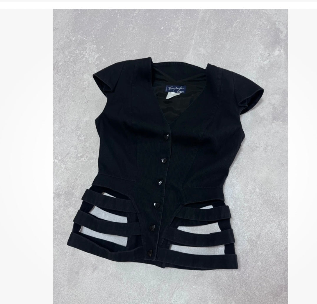 Vintage Fitted Thierry Mugler Vest